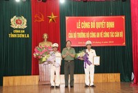 Công bố quyết định của Bộ trưởng Bộ Công an về công tác cán bộ