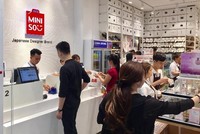 Miniso Trung Quốc đặt mục tiêu mở 200 cửa hàng tại Việt Nam đến năm 2021.