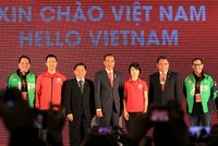 Tổng thống Indonesia - Joko Widodo dự lễ ra mắt Go - Viet. Ảnh: Anh Tú