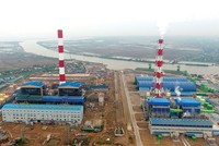 Toàn cảnh công trường Nhà máy Nhiệt điện Thái Bình 2.