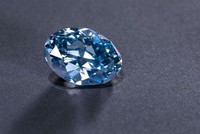 Viên kim cương Okavango Blue. (Nguồn: Okavango Diamond Company).