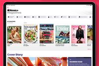 Giao diện Apple News+. Ảnh: Phonearena.