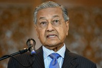 Thủ tướng Malaysia Mahathir Mohamad. Ảnh: AFP.
