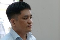 Nguyễn Tiến Lãm tại phiên xét xử.