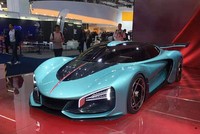 Hongqui S9 Concept có kiểu dáng siêu xe nhưng chạy hoàn toàn bằng điện.