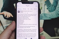 Thông tin tuyển dụng trên facebook cá nhân của Lê Huy Hoàng.