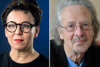 Nhà văn Olga Tokarczuk (trái) và nhà văn Peter Handke đã trở thành chủ nhân Nobel Văn học 2019. (Nguồn: theguardian.com).