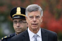 William "Bill" Taylor, Đại sứ Mỹ tại Ukraine giai đoạn 2006-2009 và hiện là đại biện tại Kyiv. Ảnh: AP.