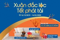 Sacombank treo thưởng 20 tỷ đồng cùng nhiều ưu đãi tri ân khách hàng