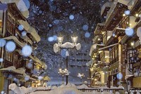 Mùa đông như cổ tích tại làng Onsen