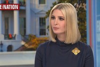Ivanka Trump trong chương trình "Face The Nation" trên kênh CBS. Ảnh: CBS News