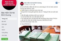 Tài khoản facebook mạo danh Bảo hiểm xã hội Bình Dương.