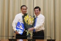 Ông Huỳnh Thanh Nhân nhận nhiệm vụ mới tại Sở Nội vụ TPHCM.