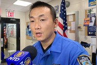 Baimadijie Angwang trả lời phỏng vấn tại Queens, New York vào tháng 11/2019. (Ảnh: Epoch Times).