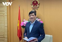 Bộ trưởng Y tế Nguyễn Thanh Long phát biểu tại Hội nghị.