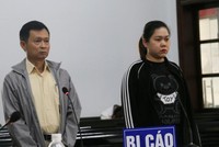 Cựu Giám đốc Sở Ngoại vụ tỉnh Khánh Hòa Nguyễn Quốc Trâm tại tòa.