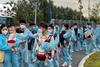 Khu cách ly Bàu Bàng tiếp nhận 386 công dân Việt Nam từ Hàn Quốc trở về.