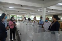 Lãnh đạo tỉnh Vĩnh Long thường xuyên đi kiểm tra công tác phòng chống dịch.