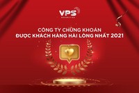 Lần thứ 2 liên tiếp VPS nhận giải thưởng “Công ty Chứng khoán được khách hàng hài lòng nhất”.