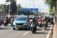 Mật độ di chuyển tại Indonesia gia tăng trở lại.