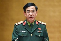 Đại tướng Phan Văn Giang, Bộ trưởng Bộ Quốc phòng trình Quốc hội dự án Luật Phòng thủ dân sự.