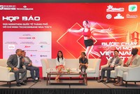 Bà Thái Minh Diễm Tú – Giám đốc Khối Tiếp thị Techcombank chia sẻ tại cuộc họp báo diễn ra ngày 10/11 tại TP.Hồ Chí Minh.