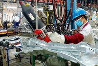 Số lượng đơn đặt hàng mới trong tháng 9 gia tăng.