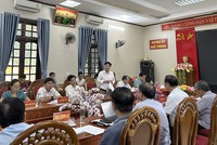 EVNNPT làm việc với lãnh đạo huyện Quế Phong, Nghệ An.