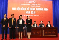 Các thành viên HĐQT và Ban kiểm soát mới ra mắt Đại hội