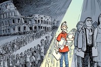 Nghề xếp hàng thuê ở Italy