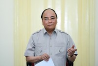 Thủ tướng Nguyễn Xuân Phúc: Kiên quyết giữ vững các mục tiêu, chỉ tiêu kinh tế-xã hội đã đề ra - Ảnh: VGP/Quang Hiếu 