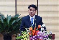 Ông Nguyễn Đức Chung, Chủ tịch UBND thành phố Hà Nội nhiệm kỳ 2016 - 2021. Ảnh VGP/Quang Hiếu 