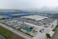 Nhà máy gạch Khang Minh số 1 tại Khu công nghiệp Tây Nam thành phố Phủ Lý, tỉnh Hà Nam.