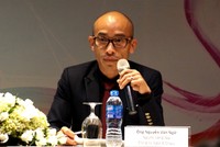 Nhà sáng lập Ngữ Á Châu cho biết chấp nhận sáp nhập với Takara Belmont và rời ghế CEO vì muốn nhìn thấy thương hiệu mình tồn tại lâu dài hơn, nhờ vốn mạnh từ phía Nhật.Ảnh: Viễn Thông