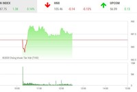 Phiên sáng 22/1: Nhiều sóng lớn cuối năm