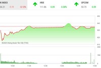 Giao dịch chứng khoán chiều 13/5: Sắc xanh bao trùm, VN-Index vẫn "ôm hận"
