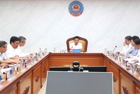 Bộ trưởng Bộ Tài chính Nguyễn Văn Thắng chủ trì hội nghị. (Ảnh: Đức Minh)