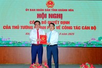 Công bố Quyết định Thủ tướng Chính phủ phê chuẩn kết quả bầu Chủ tịch tỉnh Khánh Hòa