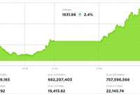 Bùng nổ theo đà, chứng khoán khởi sắc 