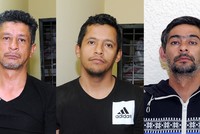 Các đối tượng bị bắt giữ.