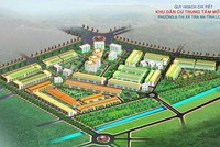 Phối cảnh dự án Khu dân cư Trung tâm mở rộng phường 6. Toạ lạc tại phường 6, TP. Tân An, tỉnh Long An