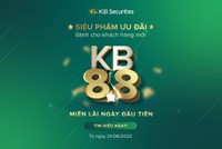KBSV ra mắt sản phẩm KB 8.8 và giảm lãi suất dịch vụ tài chính tiêu chuẩn