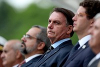 Tổng thống Brazil Jair Bolsonaru. Ảnh:  EPA-EFE.