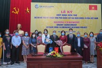 WB viện trợ không hoàn lại hơn 6,2 triệu USD giúp Việt Nam phát hiện và ứng phó với COVID-19