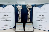 VPBank: Ngân hàng tốt nhất về “Đào tạo và Phát triển nhân viên” và “An sinh tại môi trường làm việc”