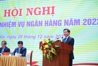 Phó Thủ tướng Chính phủ Lê Minh Khái phát biểu chỉ đạo tại Hội nghị. Ảnh VGP