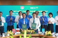 Đại diện Lãnh đạo Trung ương Đoàn và BIDV ký kết thỏa thuận hợp tác giai đoạn 2023-2025