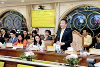 Ông Đỗ Quang Hiển, Chủ tịch HĐQT SHB tin tưởng sự hợp tác trong thời gian tới của SHB và Ngân hàng Busan sẽ góp phần thúc đẩy hợp tác phát triển giữa các doanh nghiệp Việt Nam – Hàn Quốc