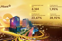 Một số chỉ tiêu chính trong bức tranh kết quả kinh doanh 6 tháng đầu năm 2025 của LPBank
