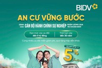 “An cư vững bước” lãi suất chỉ từ 5%/năm với BIDV